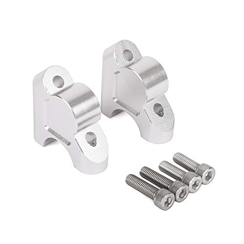 Elevador de Manillar de Motocicleta para R1200GS LC R 1200GS ADVR1200 GS R 1200 GS, Color Plateado