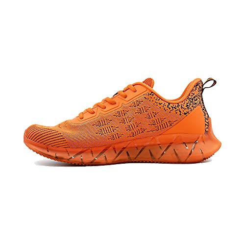 elis ElisCore, Zapatillas de Correr Hombre (Naranja/Negro, Numeric_41)