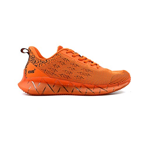 elis ElisCore, Zapatillas de Correr Hombre (Naranja/Negro, Numeric_41)