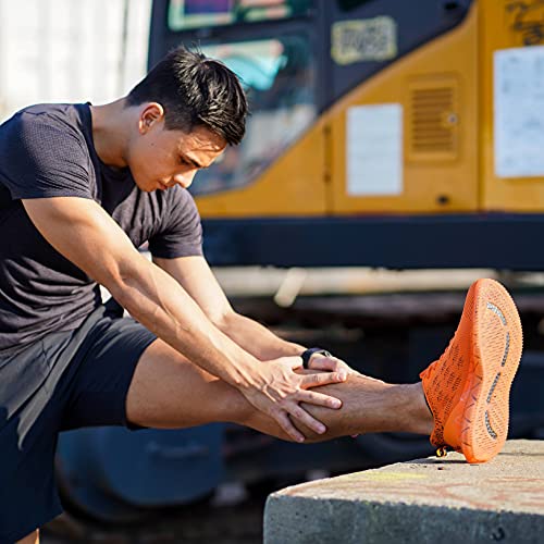 elis ElisCore, Zapatillas de Correr Hombre (Naranja/Negro, Numeric_41)