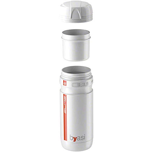 Elite Byasi Porta - Utensilios - Botella de agua, color blanco