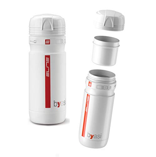 Elite Byasi Porta - Utensilios - Botella de agua, color blanco