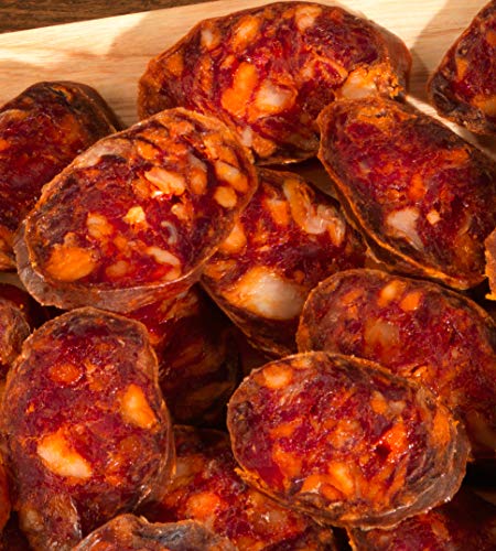 Embutidos Ezequiel Chorizo Extra, Chorizo de León, 425 Gramos.