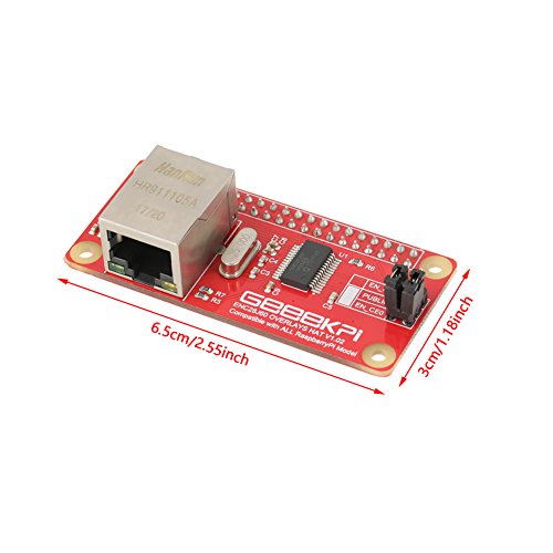 ENC28J60 - Módulo adaptador de red Ethernet LAN para Raspberry Pi Zero Board