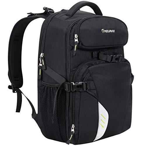 Endurax Mochila para cámara portátil para viajes al aire libre, senderismo, ajuste 2 DSLR / SLR 4-6 lentes para mujer y hombre