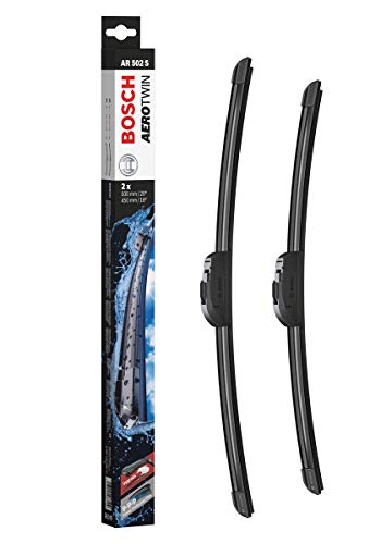 Escobilla limpiaparabrisas Bosch Aerotwin AR502S, Longitud: 500mm/450mm – 1 juego para el parabrisas (frontal)