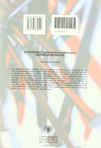 Estrategias y tácticas en la dirección y gestión de proyectos (Académica)