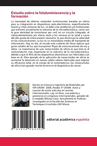 Estudio sobre la fotoluminiscencia y la formación: De nanocúmulos de silicio en películas delgadas de nitruro de silicio