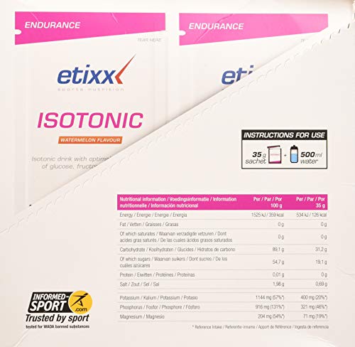Etixx Isotonic Powder Sandia 12Sbrs. 0.2 1 unidad