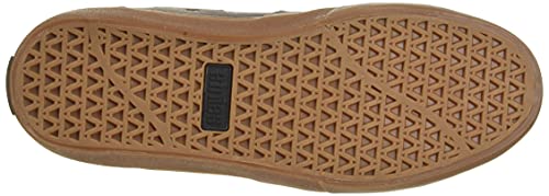 Etnies Barge LS, Zapatos de Skate Hombre, Olive Grey Gum, 45 EU