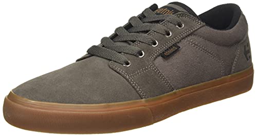 Etnies Barge LS, Zapatos de Skate Hombre, Olive Grey Gum, 45 EU