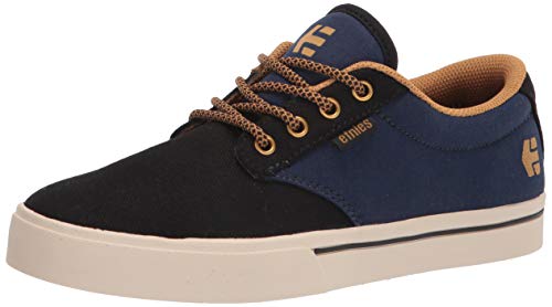 Etnies Jameson 2 Eco, Zapatos de Skate Hombre, Negro, Azul, 37 EU