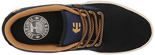Etnies Jameson 2 Eco, Zapatos de Skate Hombre, Negro, Azul, 37 EU