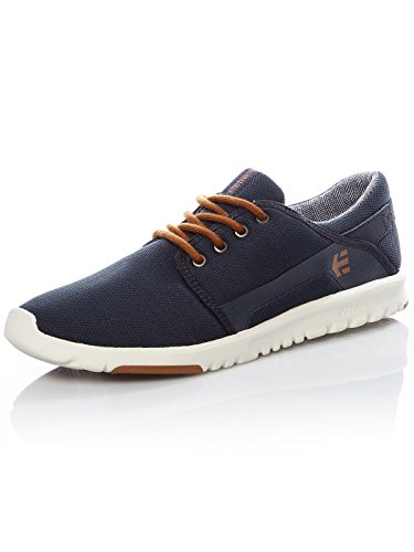 Etnies Scout, Zapatillas de Skateboard para Hombre, Azul (Navy/Gold 470), 46 EU