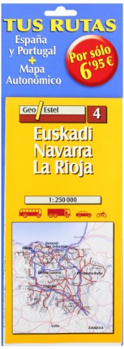 EUSKADI NAVARRA RIOJA PACK (Mapas de carreteras. Comunidades autónomas y regio)