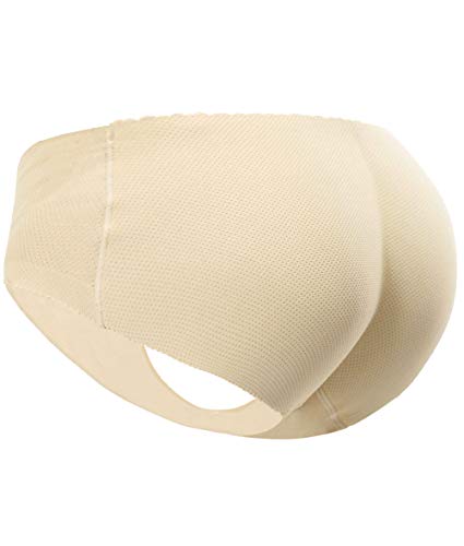 Everbellus Relleno Bragas Nalgas Push Up para Mujer Beige Medium