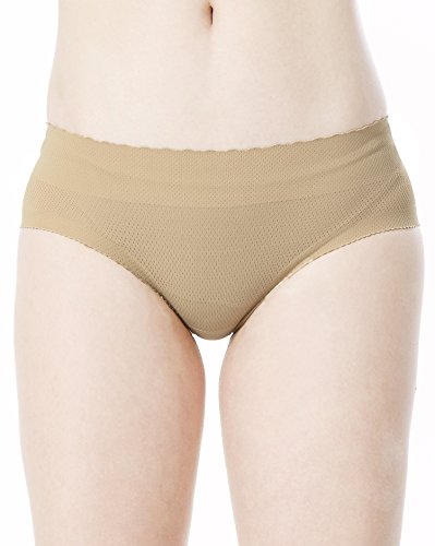 Everbellus Relleno Bragas Nalgas Push Up para Mujer Beige Medium