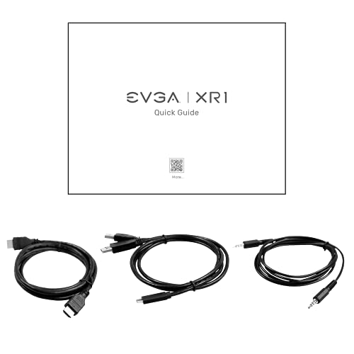 EVGA XR1 Capture Device, Certificado para OBS, USB 3.0, 4K Pass Through, ARGB, Audio Mixer