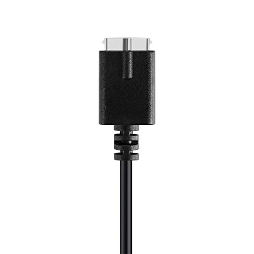 Exing Cable de carga USB de 1 m, color negro, cable de carga rápido para reloj Polar M430