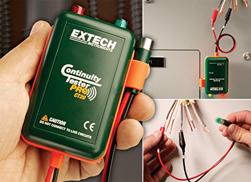 Extech Instruments CT20 - Probador de continuidad CT-20 Profesional