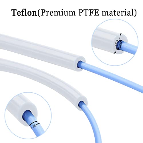 Extrusor Impresora 3D MK8 Extrusora Aleación de Aluminio con Tubo PTFE Muelles de Nivelación de Cama Engranaje de 40 Dientes para Series Ender 3 y CR10