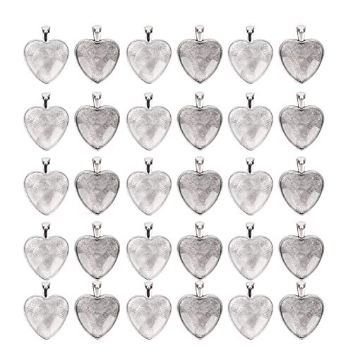 Fabricación de joyas de bricolaje en forma de corazón, para resina