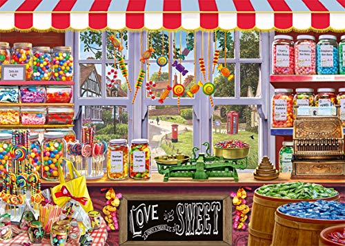 Falcon de luxe Your Favourite Shops 4 x 1000 pcs Puzzle - Rompecabezas (Puzzle rompecabezas, Arte, Niños y adultos, Niño/niña, 12 año(s), Interior) , color/modelo surtido