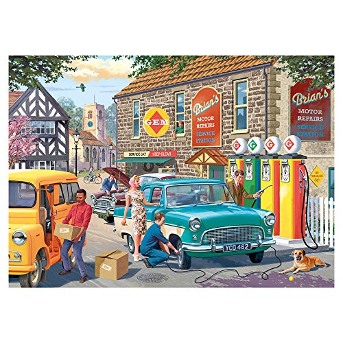 Falcon- The Petrol Station Rompecabezas, Multicolor (James Galt 11321)