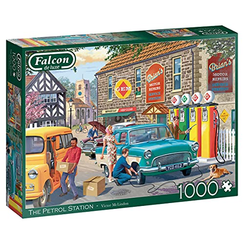Falcon- The Petrol Station Rompecabezas, Multicolor (James Galt 11321)