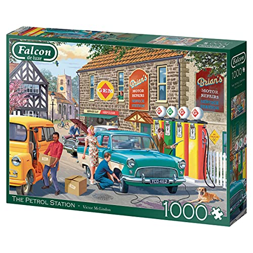 Falcon- The Petrol Station Rompecabezas, Multicolor (James Galt 11321)