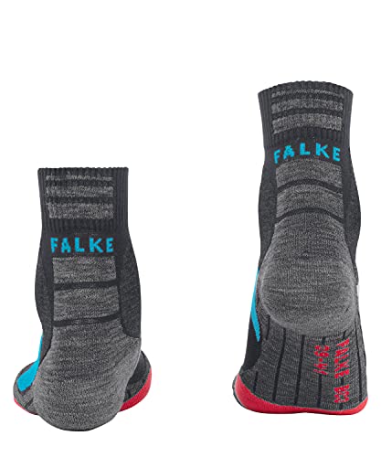 Falke Biking-Socke BC 3 Cross Country Calcetines de Ciclismo, Hombre, Gris, DE: 44-45