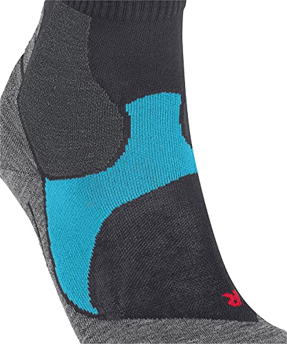 Falke Biking-Socke BC 3 Cross Country Calcetines de Ciclismo, Hombre, Gris, DE: 44-45