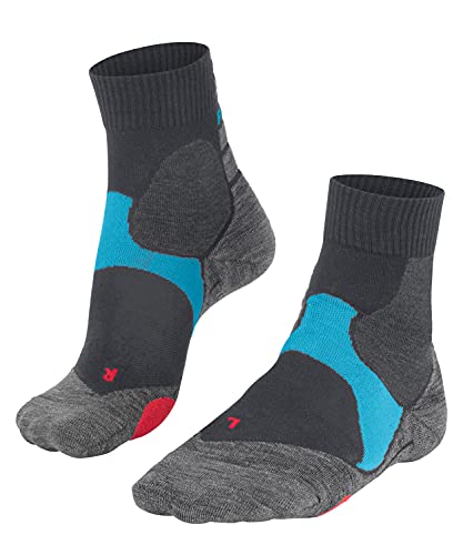 Falke Biking-Socke BC 3 Cross Country Calcetines de Ciclismo, Hombre, Gris, DE: 44-45