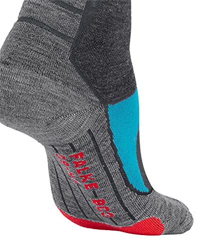 Falke Biking-Socke BC 3 Cross Country Calcetines de Ciclismo, Hombre, Gris, DE: 44-45