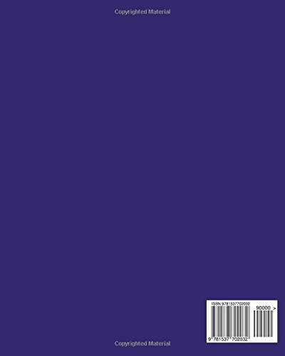 Fang Zi Ge Paper: Violet Cover,Chinese Writing Notebook, For Study and Calligraphy, 8" x 10" (20.32 x 25.4 cm),200 Pages