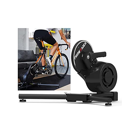 FANGX ThinkRiderX7 Rodillos De Entrenamiento Bicicleta De Realidad Virtual,Entrenamiento De Potencia para Montar En Rodillo,Compatible con PowerFun,ThinkRider, Onelap,Zwift,Etc,26"-29" MTB/700CRD