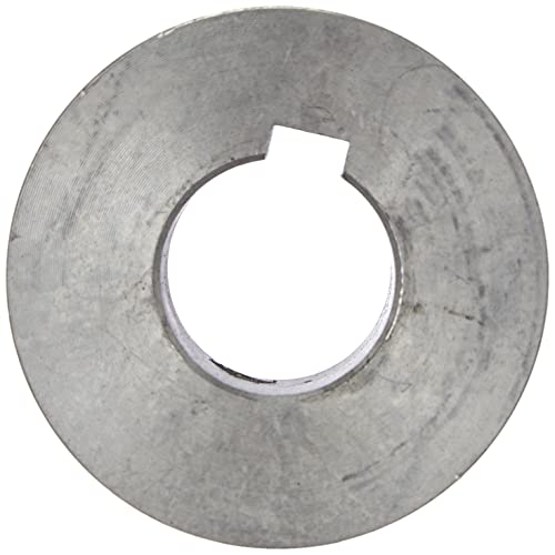 Fartools 117230 - Polea (aluminio, diámetro: 50 mm, calibre: 24 mm) Negro