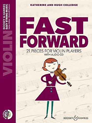 Fast forward 21 pieces for violin players - recueil + cd