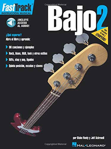 Fasttrack - bajo 2 (esp guitare basse +cd (Fast Track (Hal Leonard))