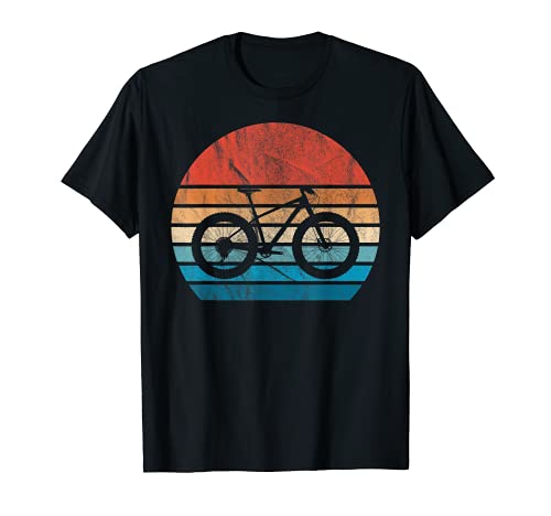 Fat bike Retro Sunset Bike Fat Bike Fat Bike regalo Camiseta