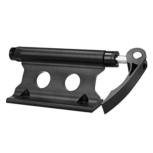 Fayme Soporte de horquilla para bicicleta o camión, para techo o bicicleta, color negro