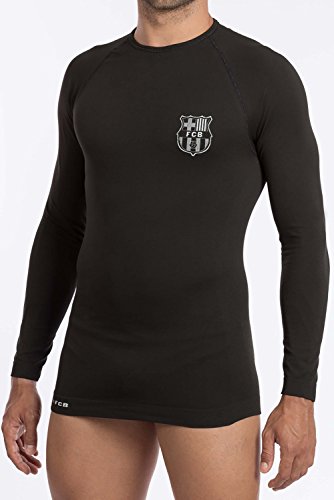 FC Barcelona - Camiseta térmica para hombre (talla de adulto, talla L/XL)