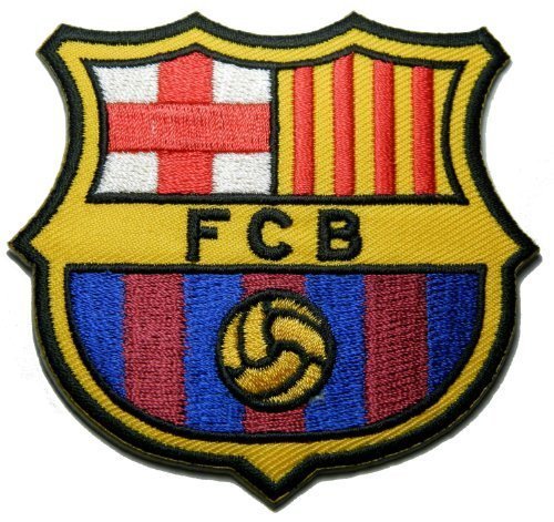 Fc Barcelona - Parche termoadhesivo con logotipo de fútbol