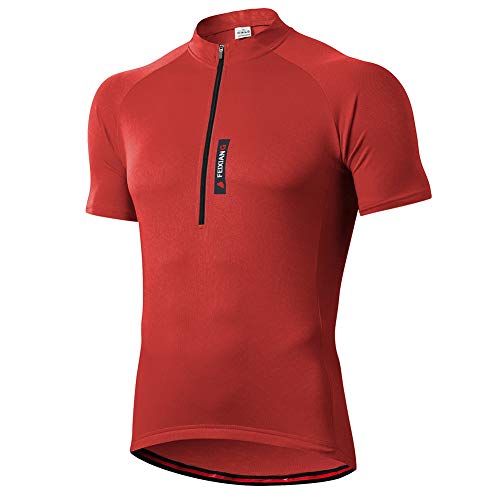 feiXIANG Maillot Ciclismo Hombre,Camiseta Manga Corta Bicicleta Verano de Ciclistas Cycling