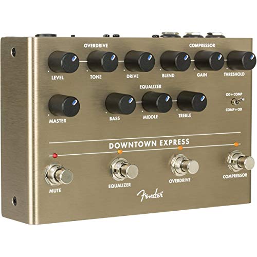 Fender Downtown Express Bass Multi Effect Pedal Bajo Eléctrico