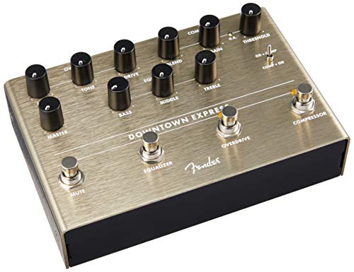 Fender Downtown Express Bass Multi Effect Pedal Bajo Eléctrico