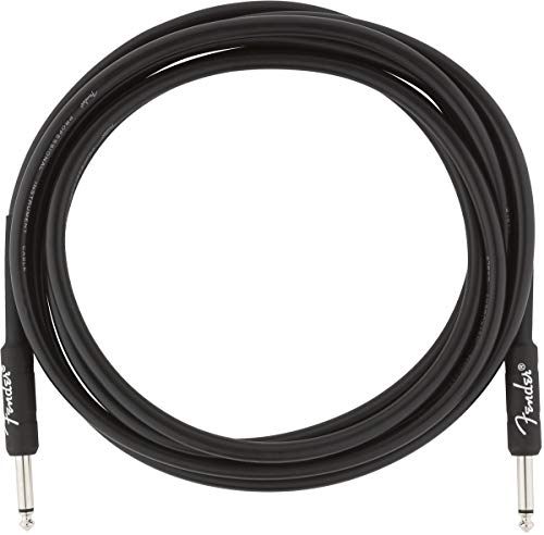 Fender Professional Series - Cable de transmisión (3 m), color negro