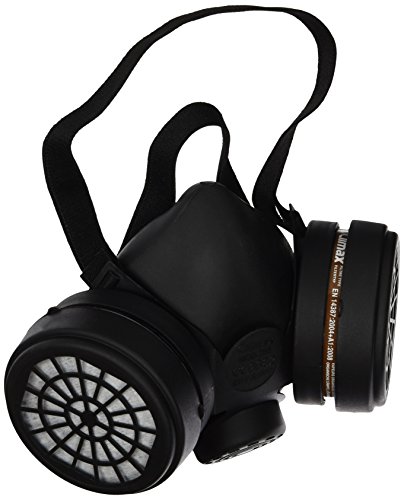 Ferko Safety Equipment AR-142/40F Mascarilla con 2 filtros A1, Negro, 2 Unidad (Paquete de 1)