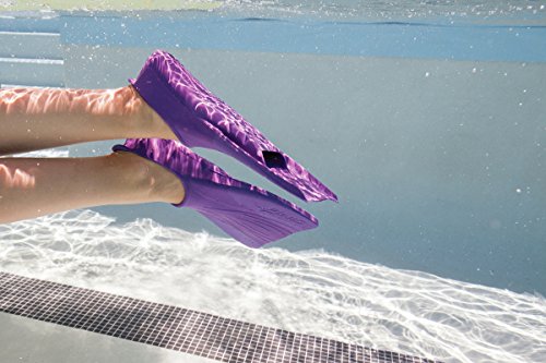 Finis Booster Aleta, Unisex niños, Purple, Jr 6-8