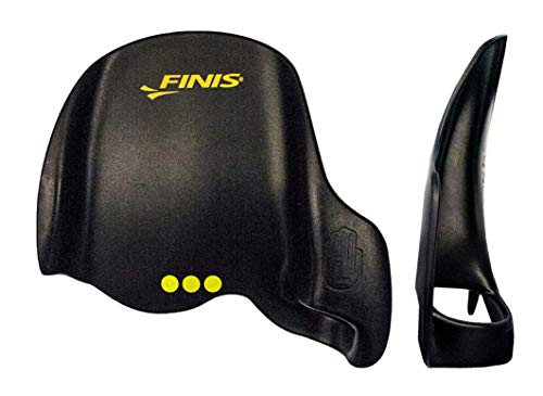 Finis Skull Paddel Instinct Sculling Palas de Mano para natación, Unisex, Negro, M